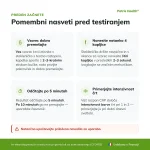 Pomembni nasveti pred uporabo testa Patris Health Test za CRP