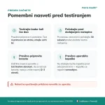 Pomembni nasveti pred uporabo Patris Health Testa alergije