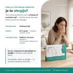 Predstavitev testa Patris Health Test alergije z informacijami o namenu, markerju, vzorcu in času testiranja