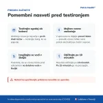 Pomembni nasveti pred uporabo testa Patris Health Test za Rotavirus in Adenovirus